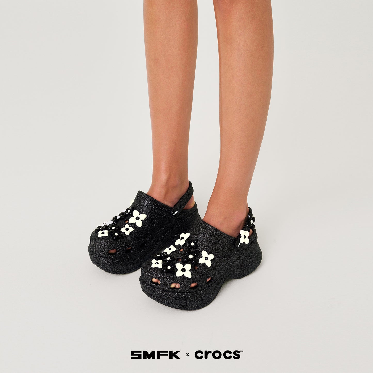 SMFK X CROCS BAE CLOG Black Diamond