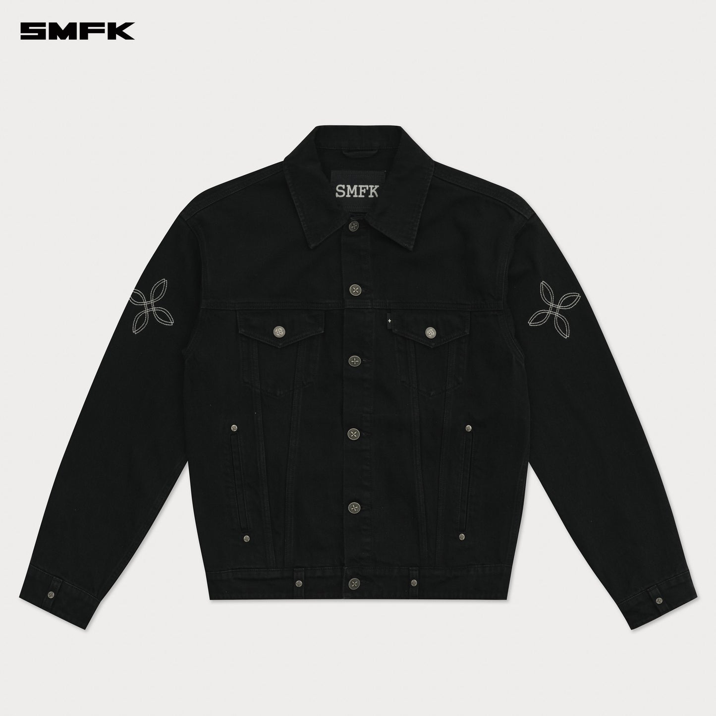 COMPASS WILD Denim Jacket Wilderness Black