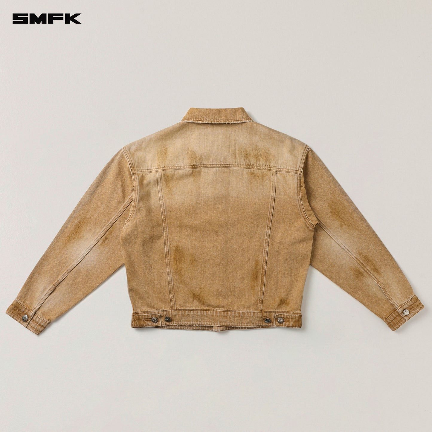 COMPASS MODE Wild Flame Denim Jacket Grassland Khaki