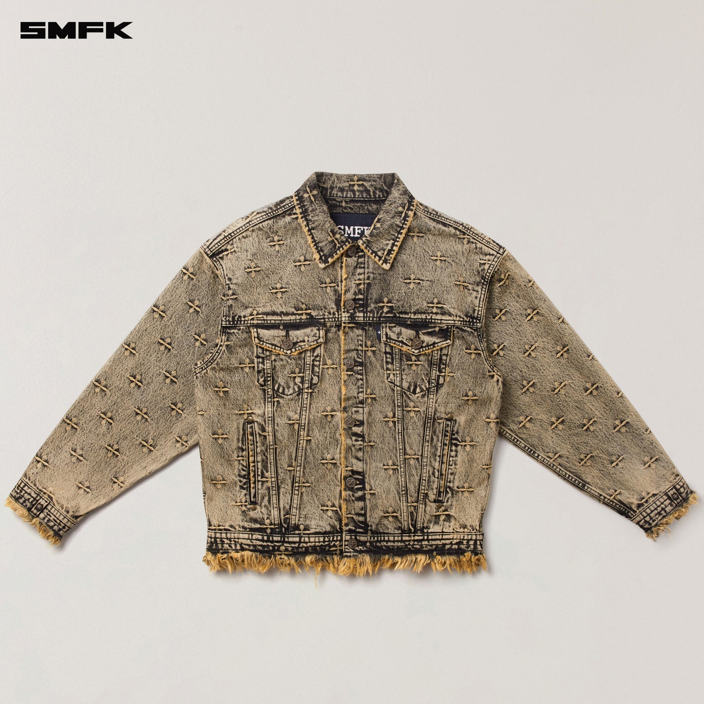 ANCIENT MYTH STORM LOOSE DENIM Jacket Storm Garden (Yellow)
