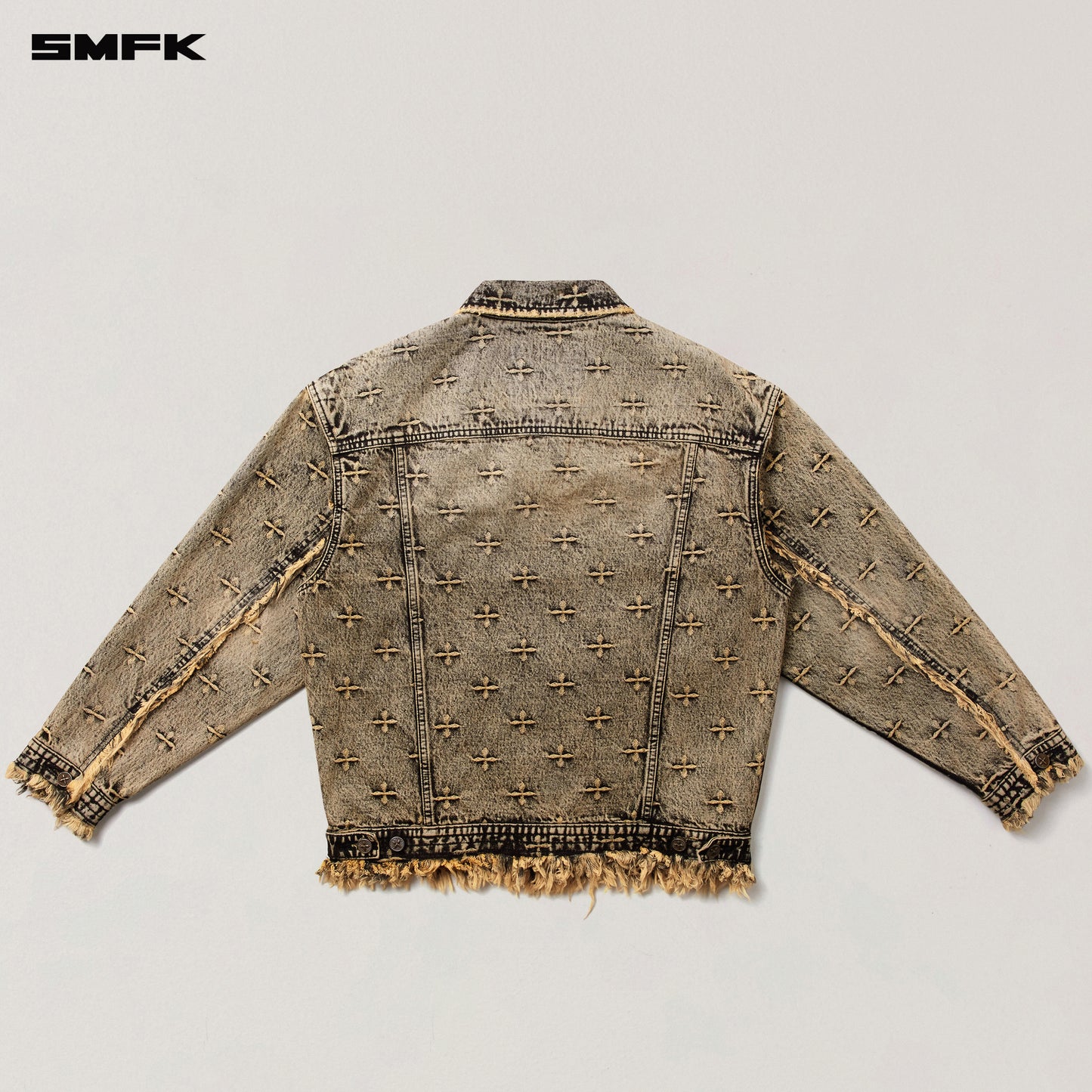 ANCIENT MYTH STORM LOOSE DENIM Jacket Storm Garden (Yellow)