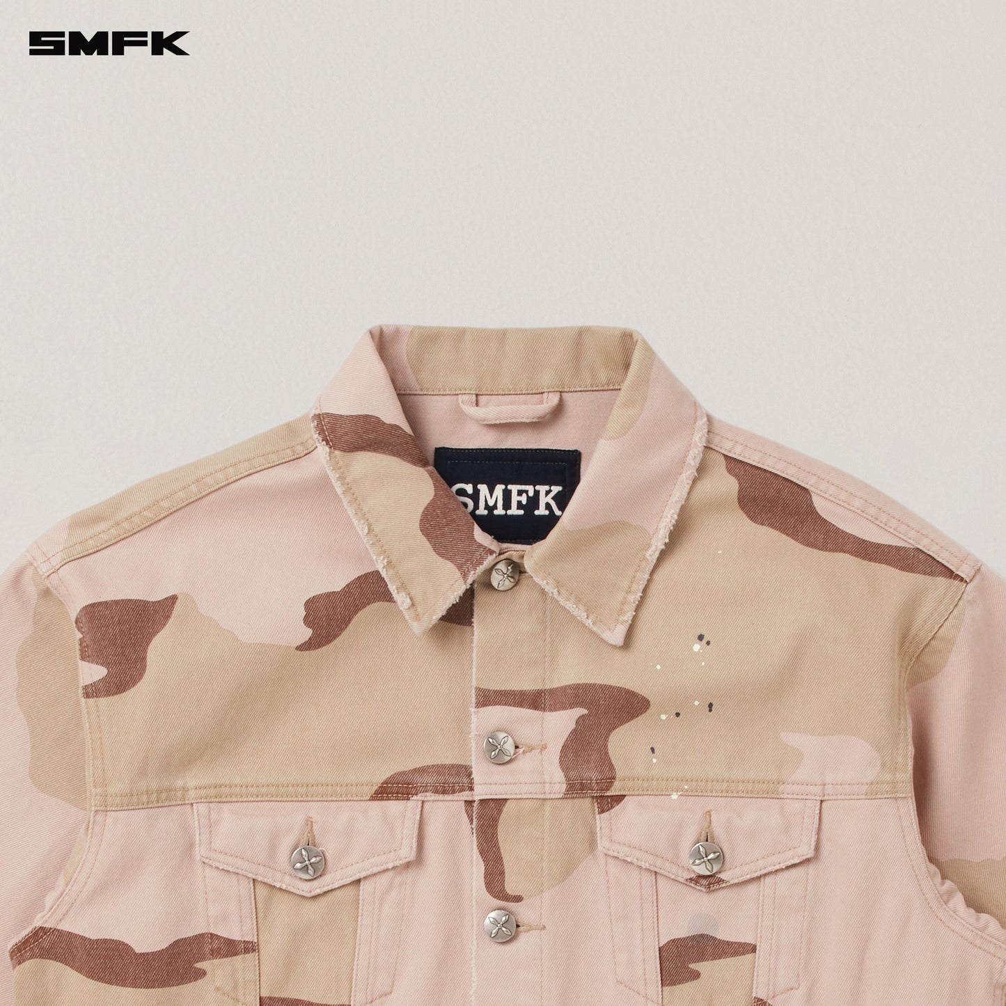 COMPASS MODE CAMO DENIM JACKET Desert Storm Camo