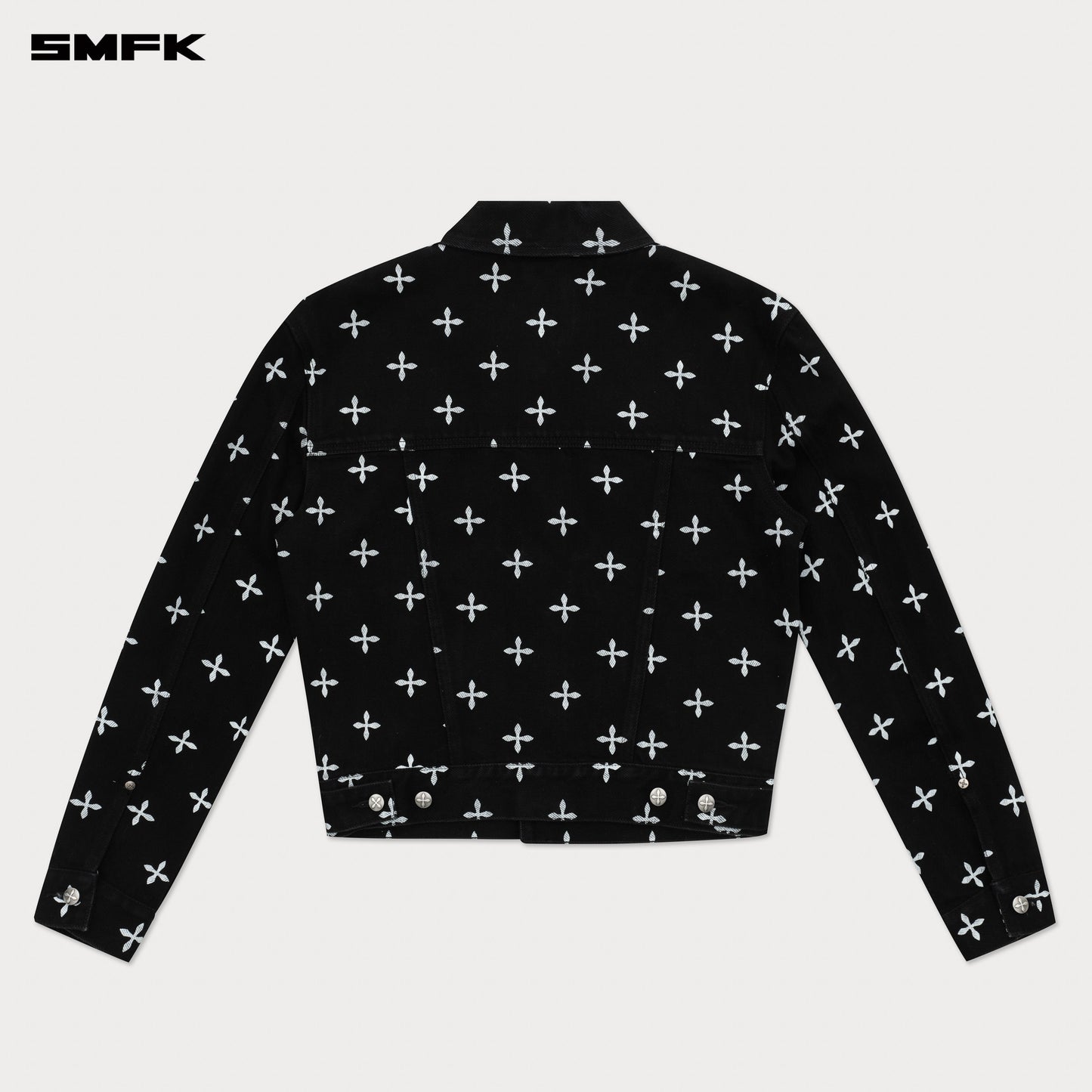 COMPASS GARDEN Permanent Denim Jacket Midnight Garden