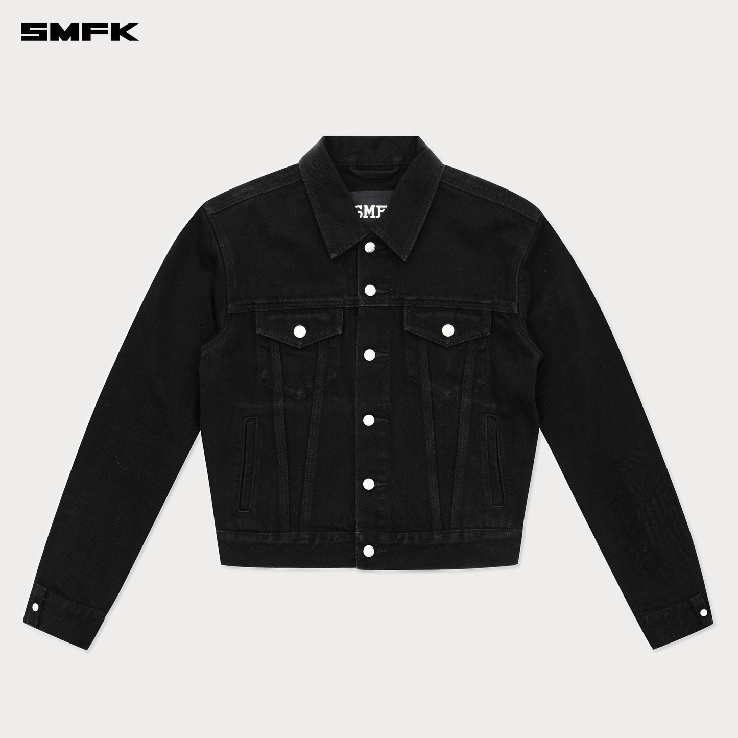 COMPASS PERMANENT Denim Jacket Onyx Denim