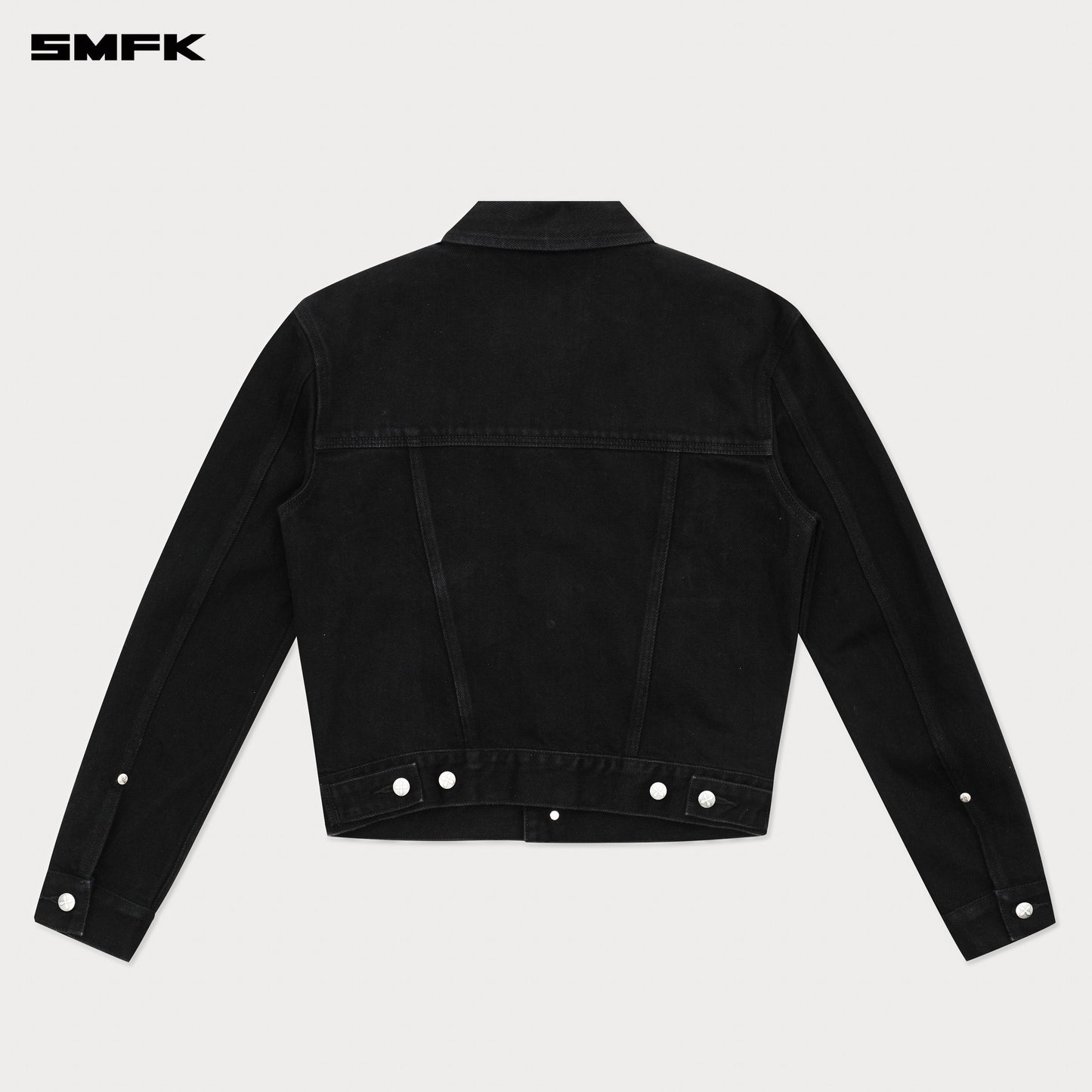 COMPASS PERMANENT Denim Jacket Onyx Denim