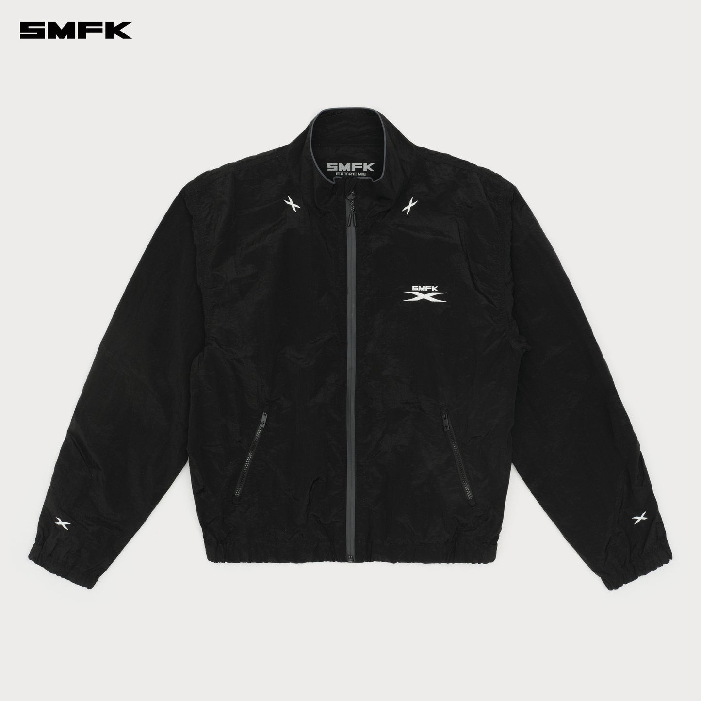 FUTURE STORM Oversized Sports Jacket Lightning Black