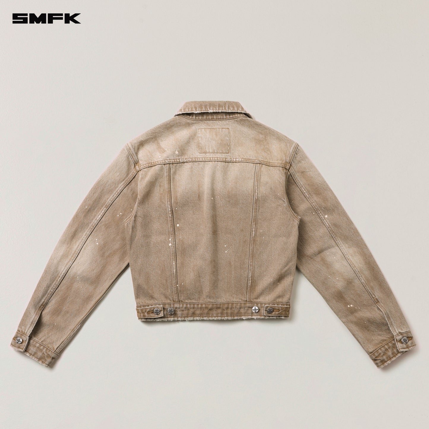 RAGE WILD Denim Jacket (HANDCRAFTED) Wild Cowboy Brown