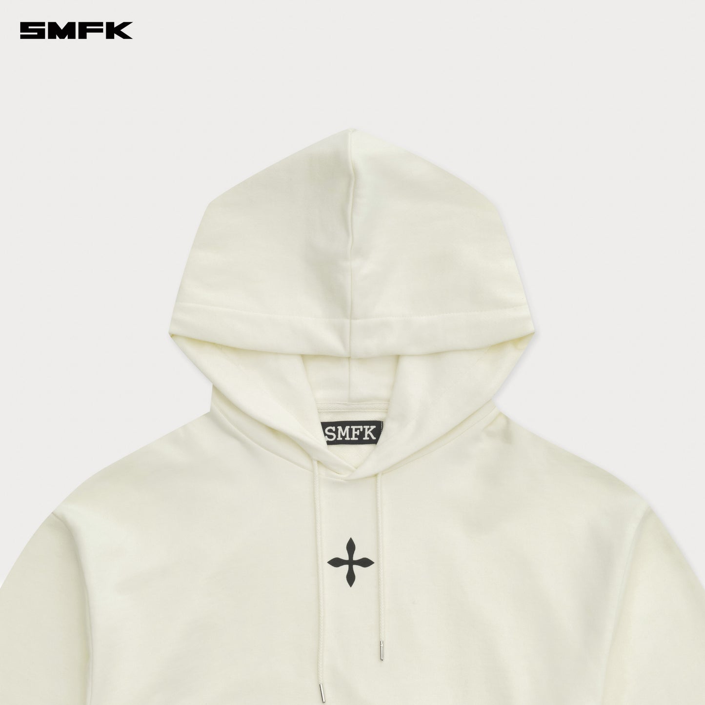 COMPASS PERMANENT Original Hoodie Alpine White