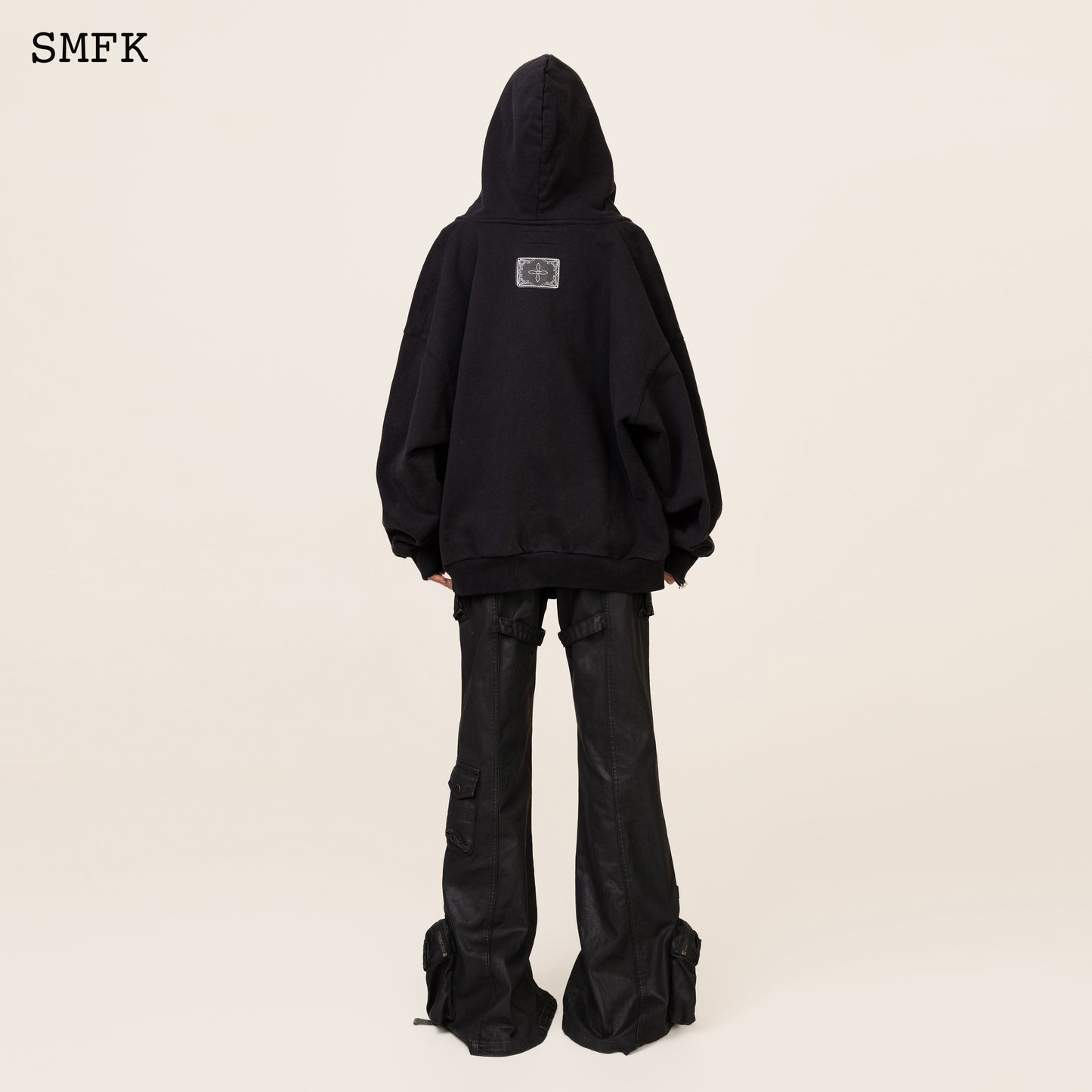 COMPASS Classic Zip Hoodie Wilderness Black