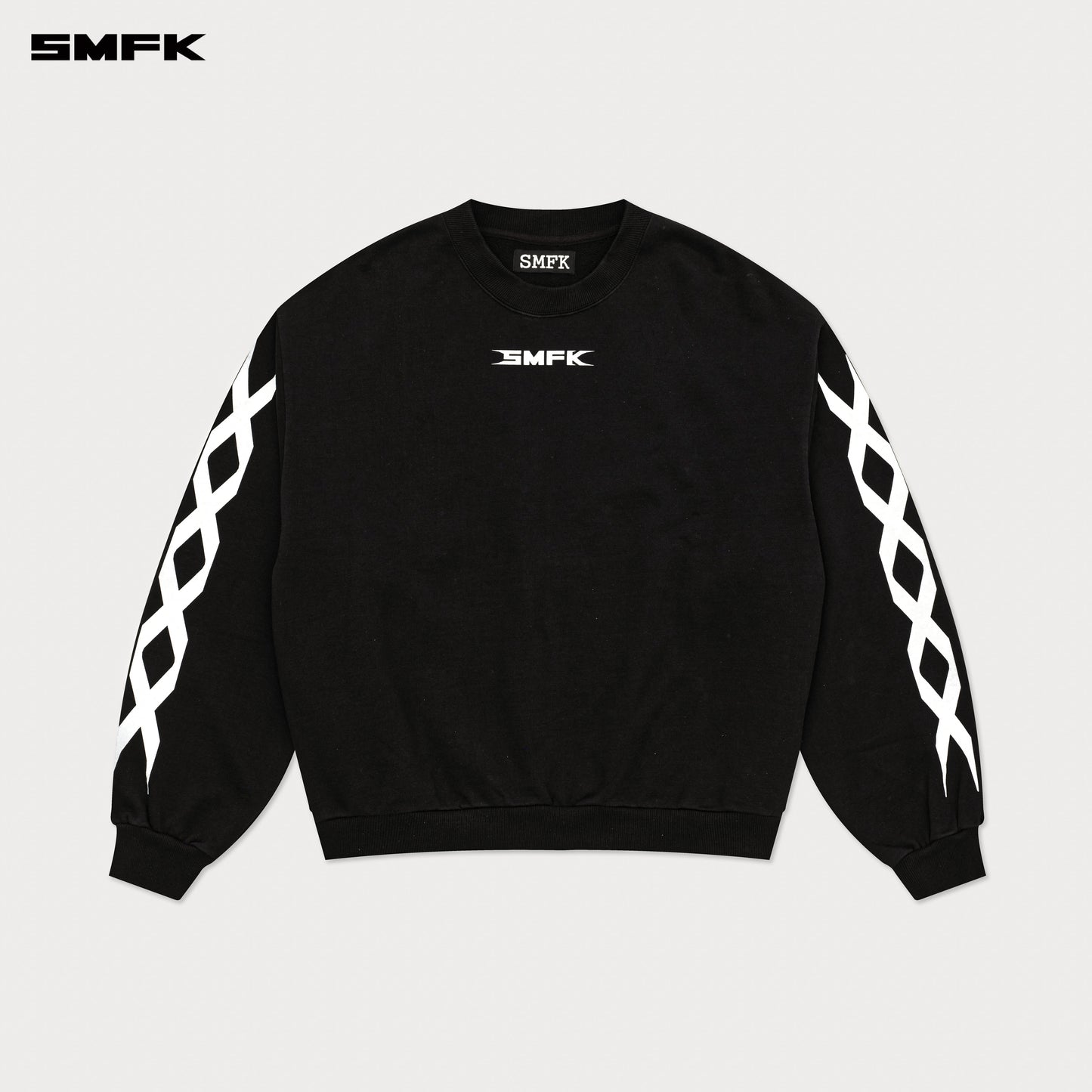 FUTURE DNA Chain Racing Oversized Sweatshirt Wilderness Black