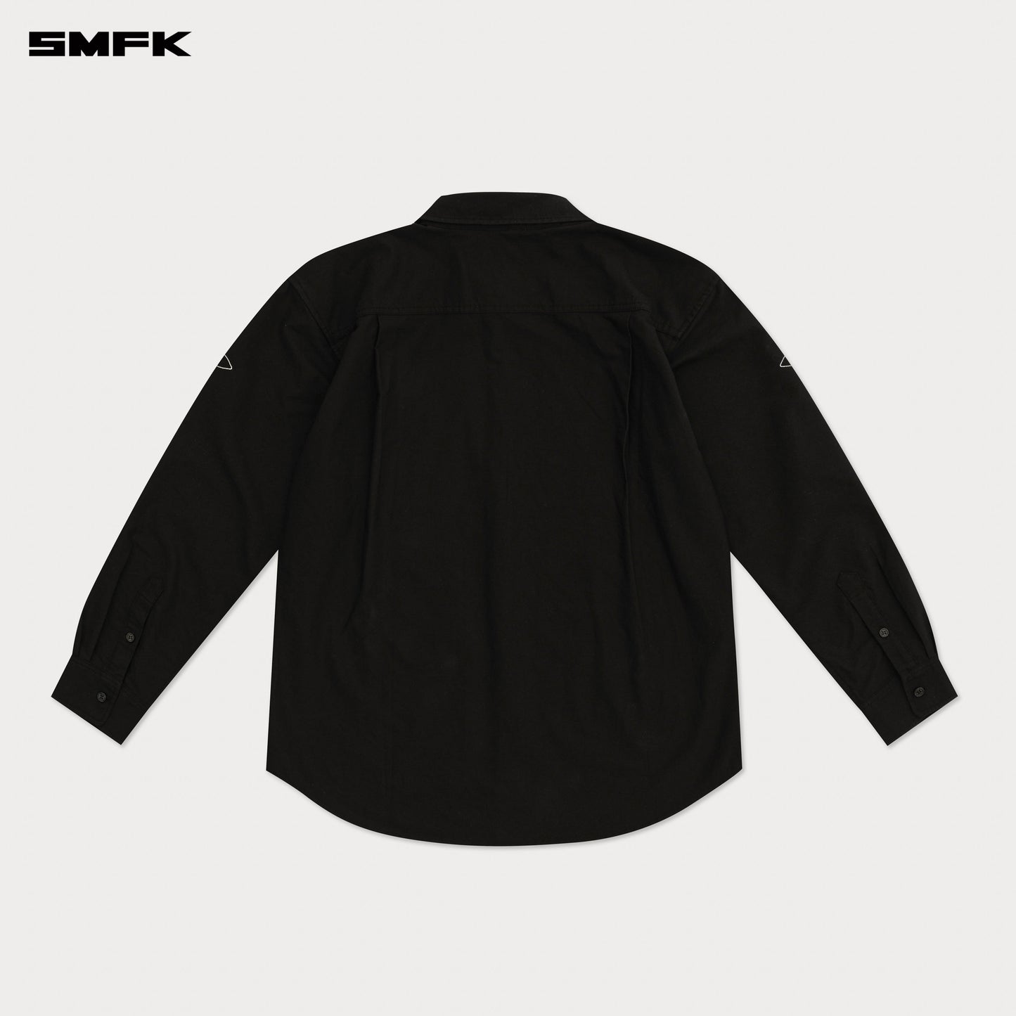 COMPASS DESIGNER Oversized Shirt Wilderness Black