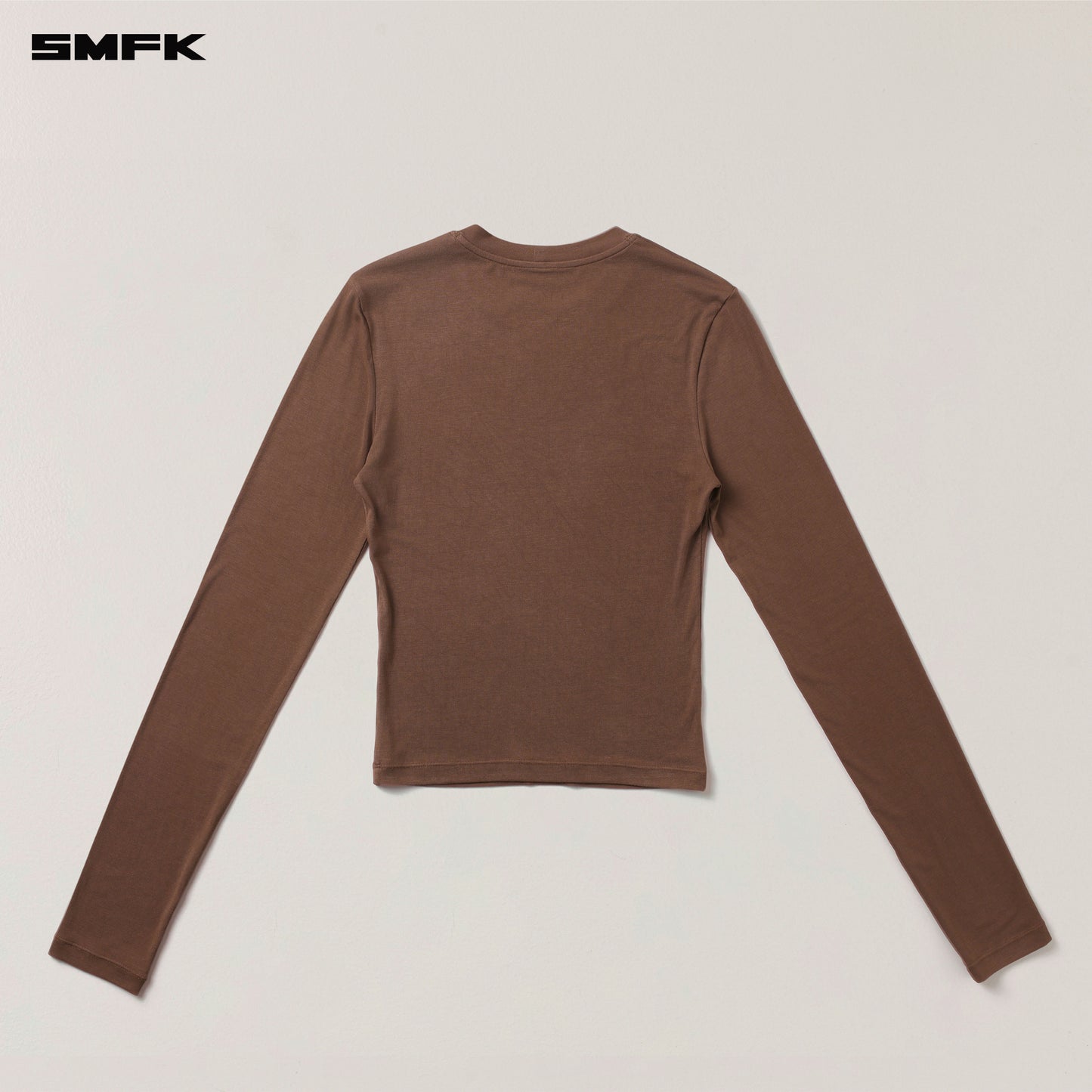 COMPASS
ORIGINAL BADGE Slim-fit Sports Pullover Wild Horse Brown