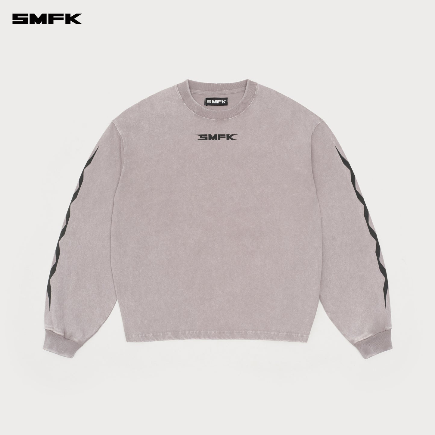 FUTURE DNA Long-Sleeve Top Ash Gray