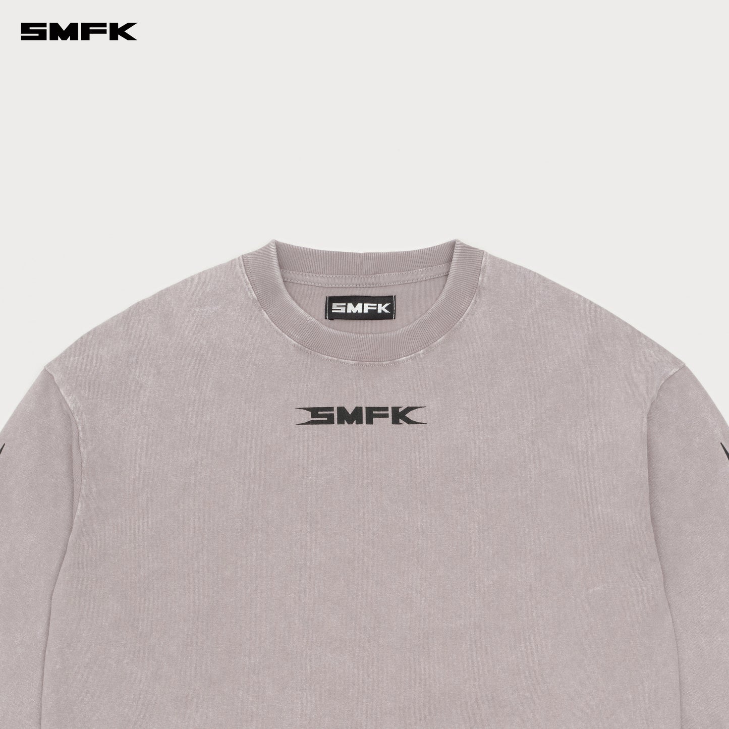 FUTURE DNA Long-Sleeve Top Ash Gray