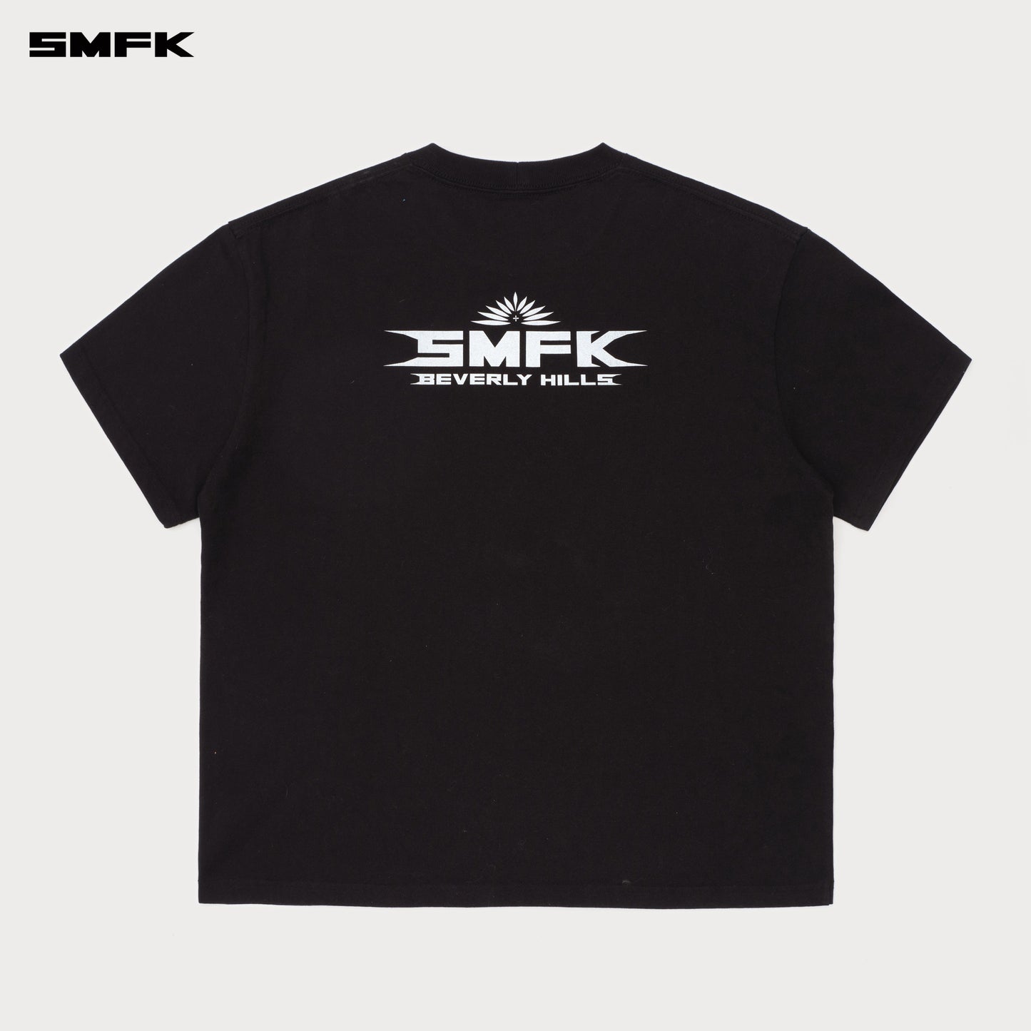 SMFK Beverly Hills Club Oversized Tee Wilderness Black