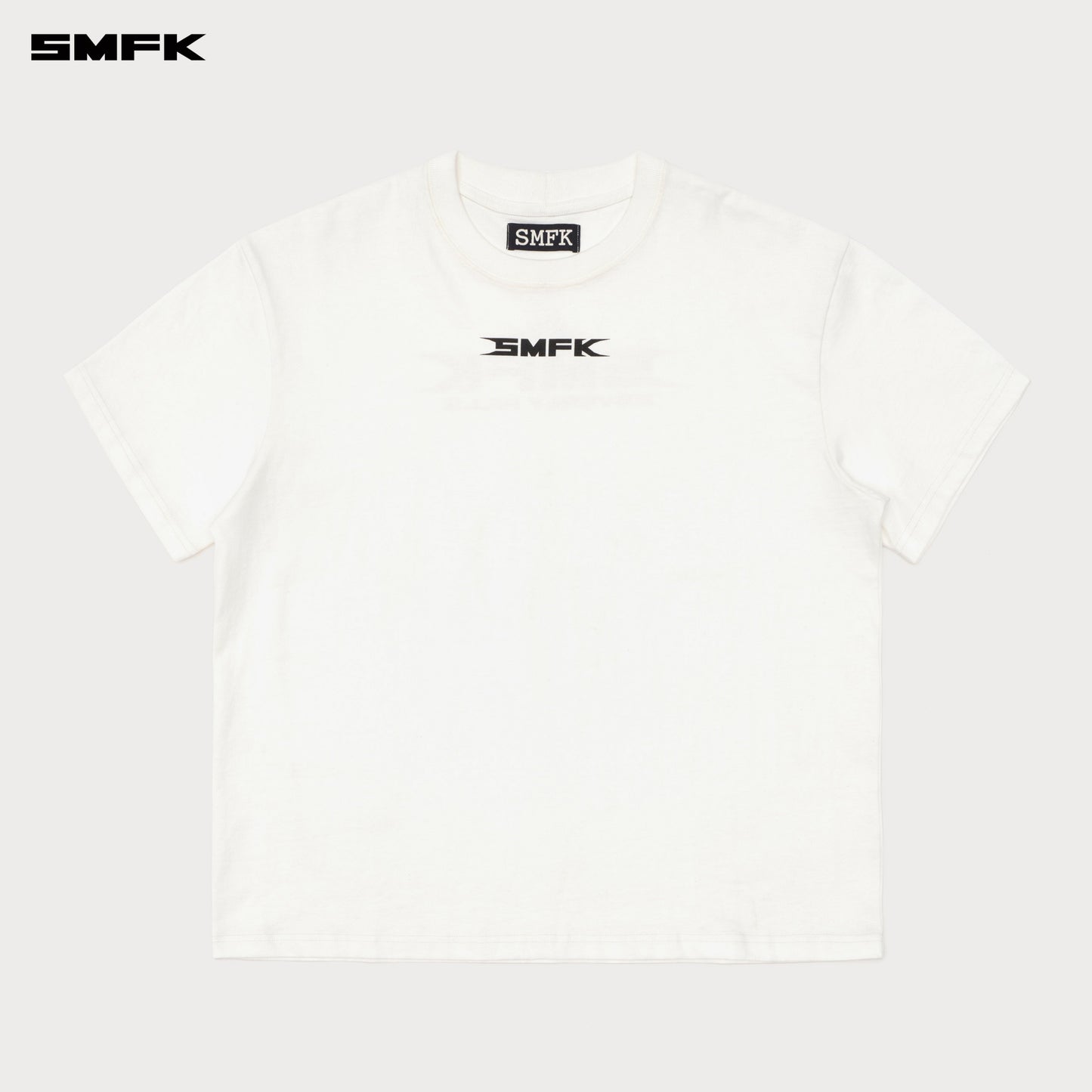 SMFK Beverly Hills Club Oversized Tee Alpine White