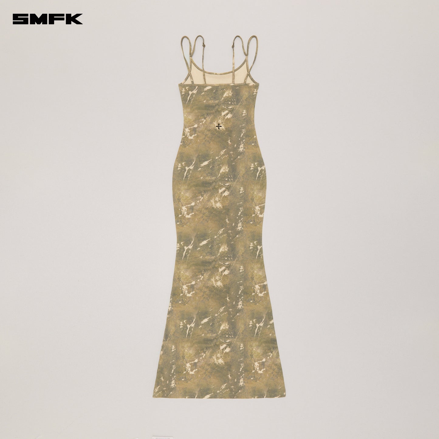VINTAGE HURRICANE Fade Long Dress Hurricane Camouflage