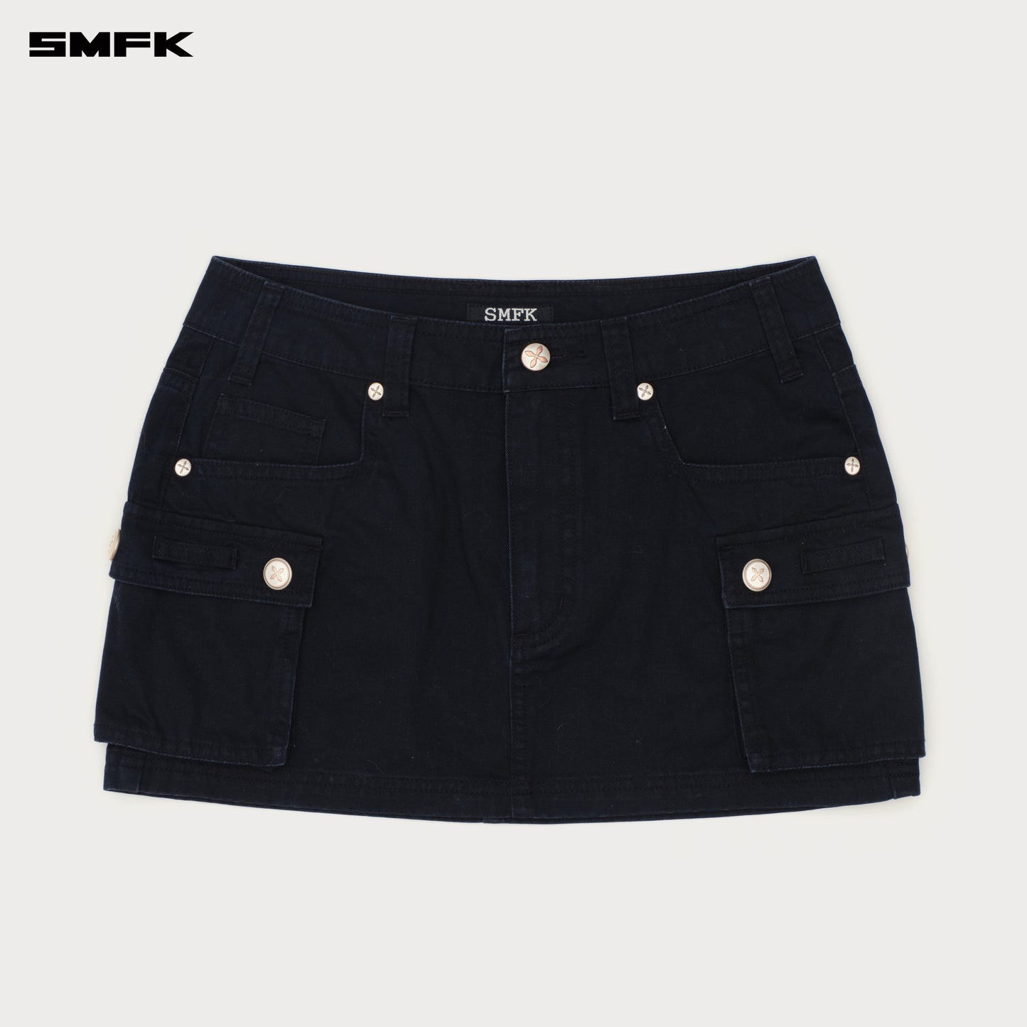 COMPASS WILD ROAD Cargo Skirt Wilderness Black