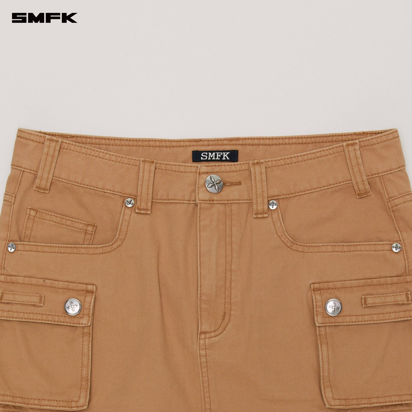 COMPASS WILD Road Cargo Skirt Sandy Khaki