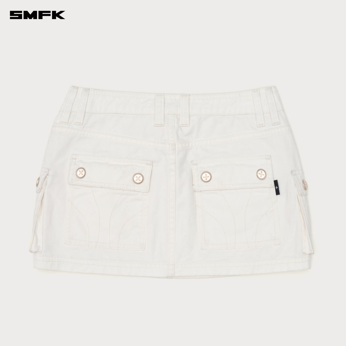 COMPASS WILD ROAD Cargo Skirt Alpine White