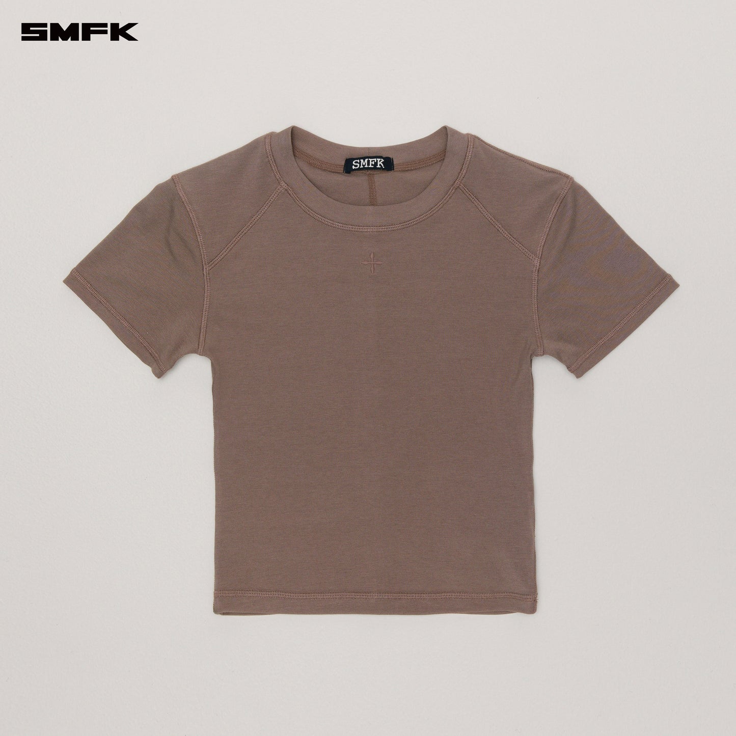 COMPASS Performance Slim Fit Tee Deep Nude