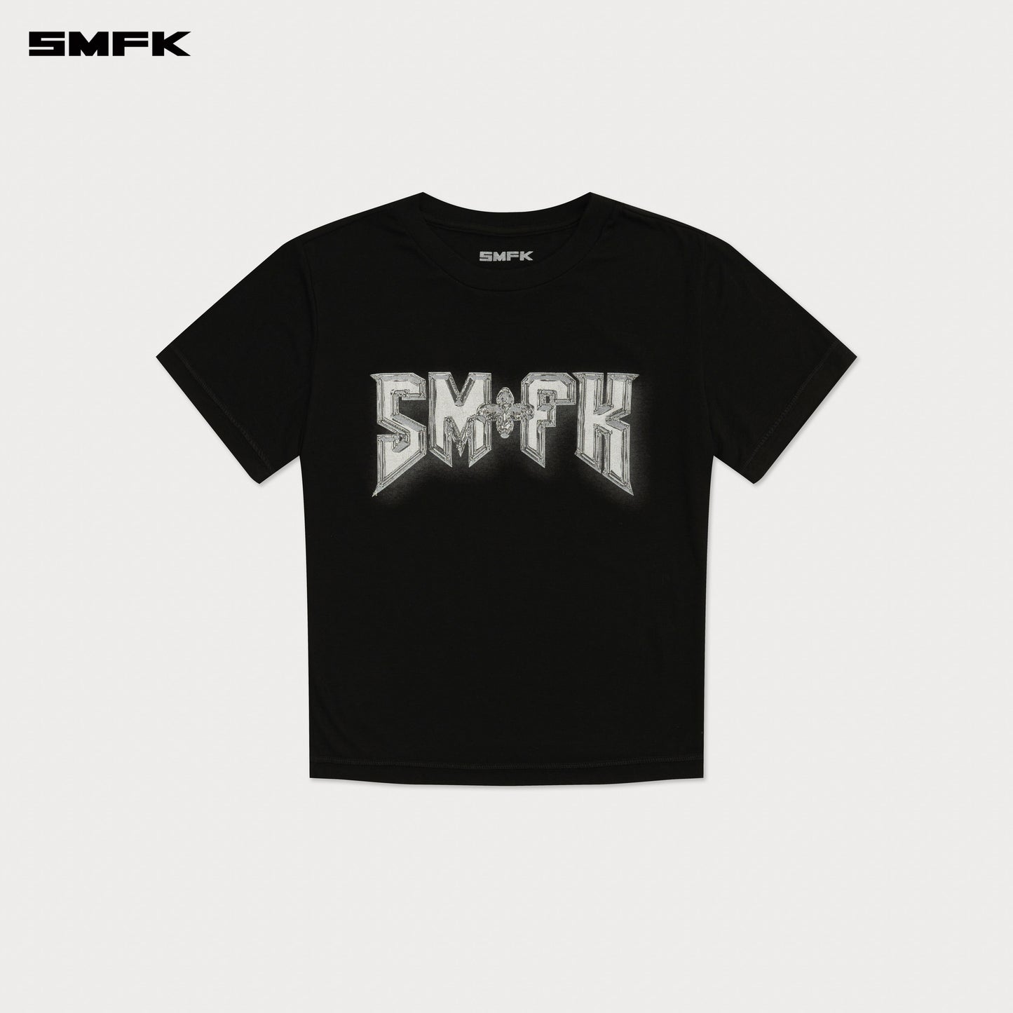 COMPASS Metal Rock Silm-fit Tee Wilderness Black