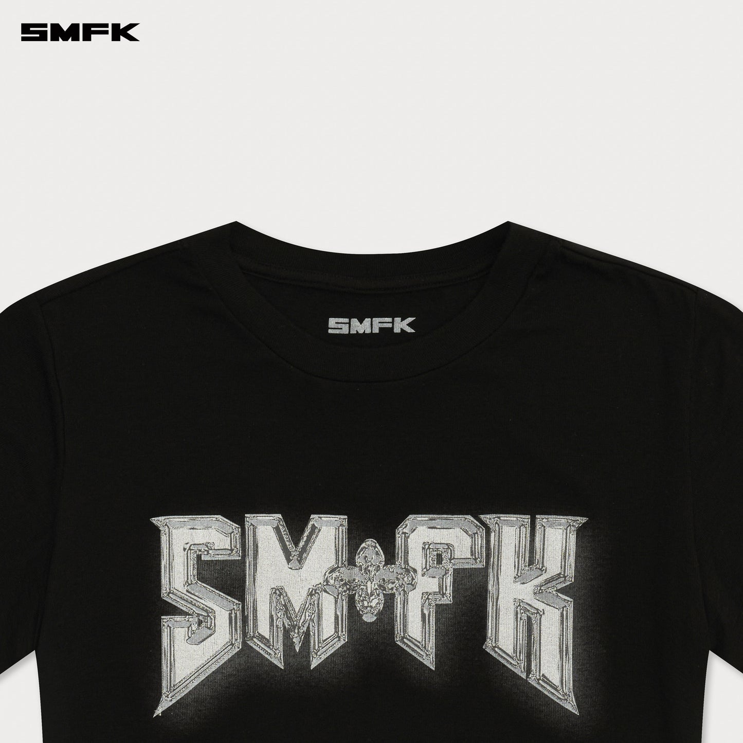COMPASS Metal Rock Silm-fit Tee Wilderness Black
