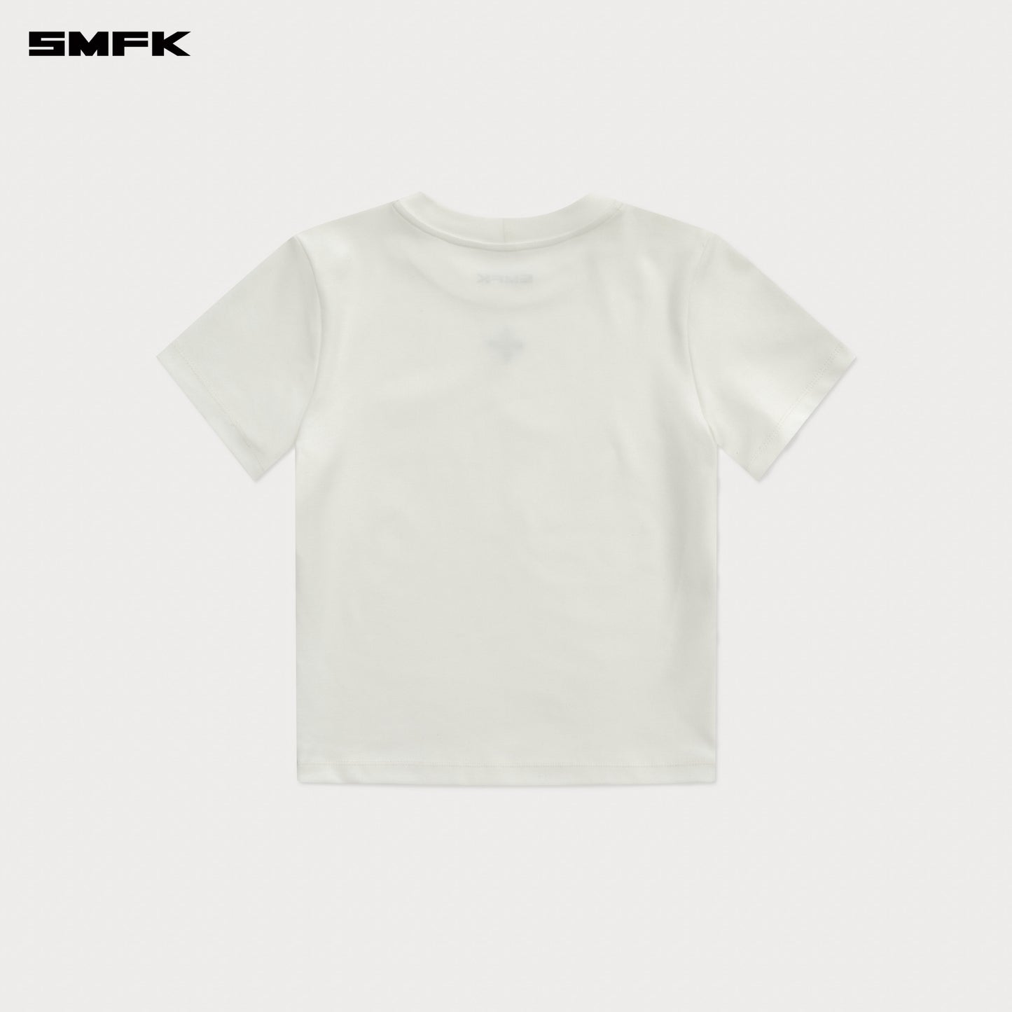 COMPASS Classic Chain Slim-fit Sports Tee Alpine White