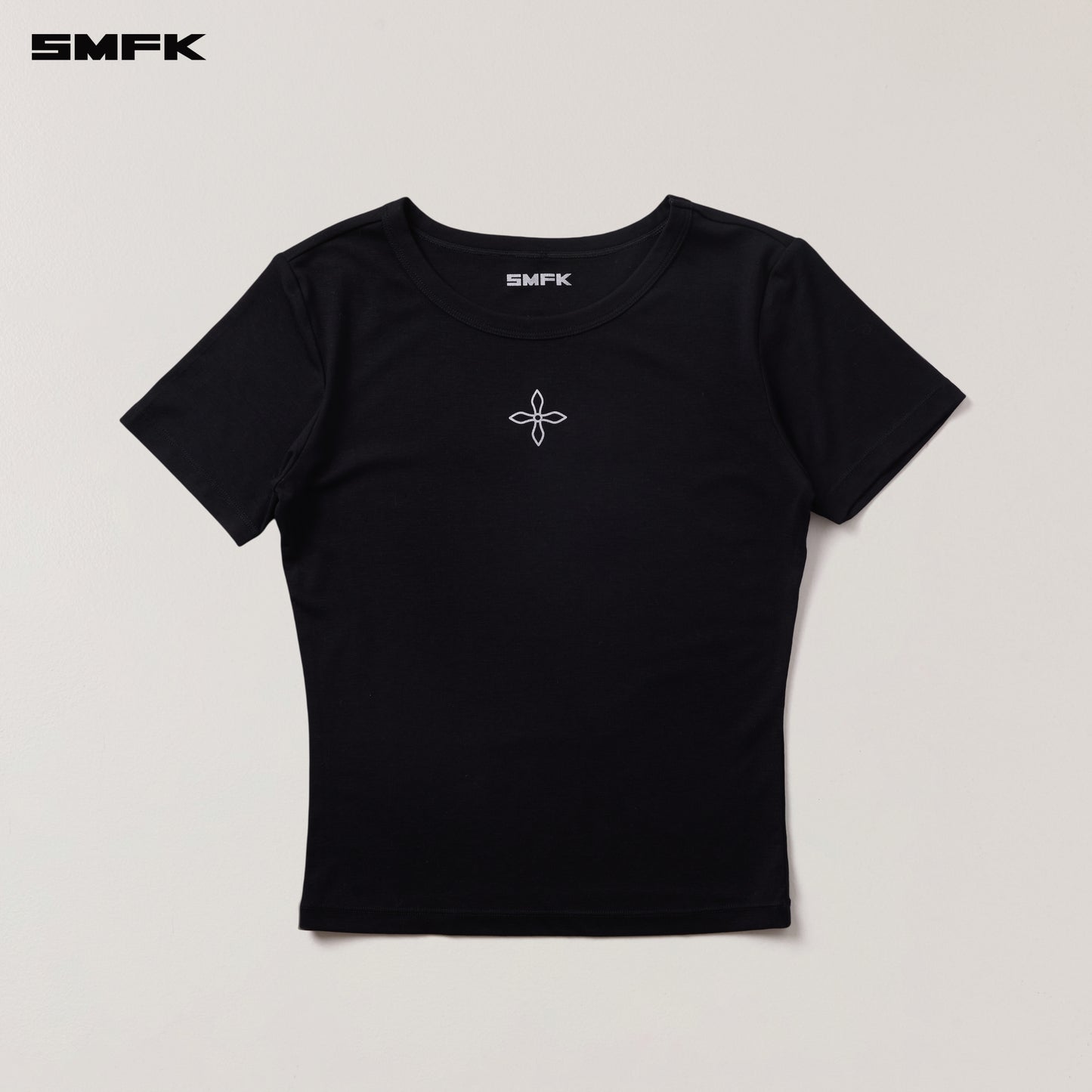 COMPASS STAMP ACETATE BODY SPORTS TEE Wilderness Black