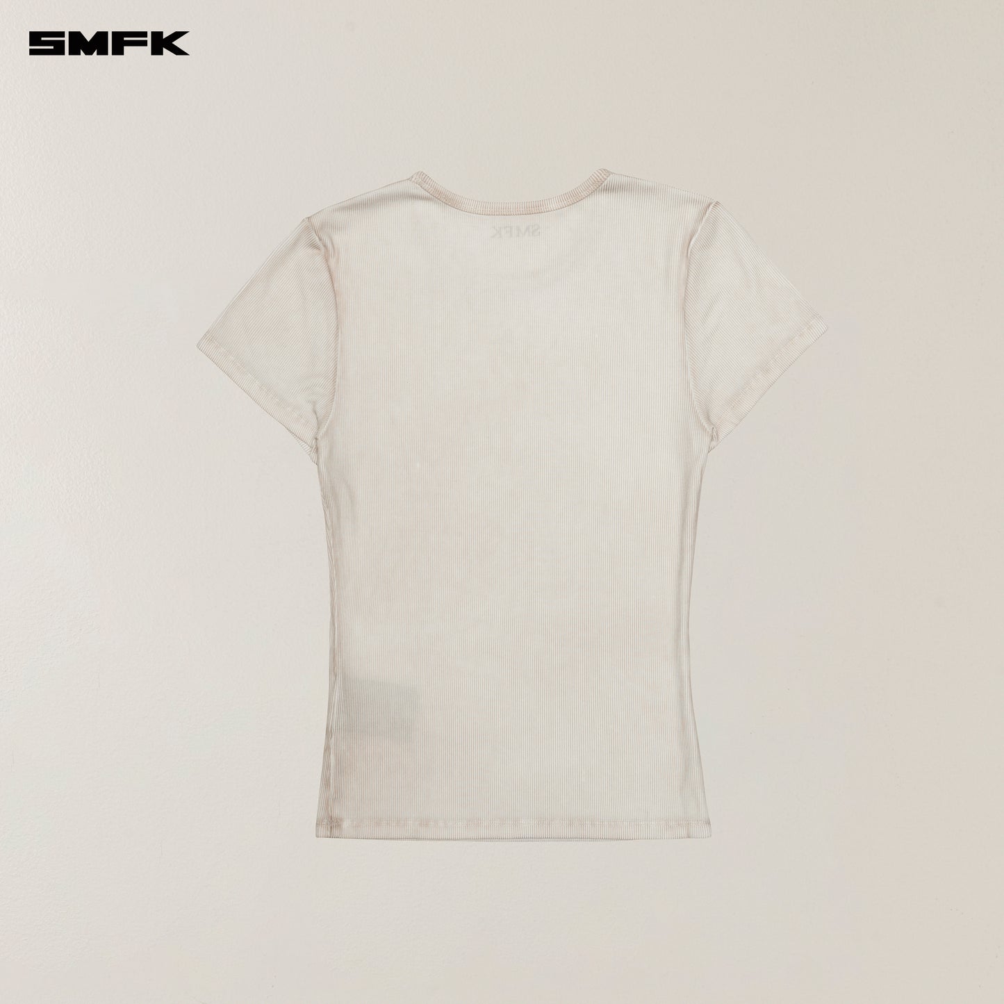 VINTAGE STORM Fade Dye Silk Sports Tee White Mist