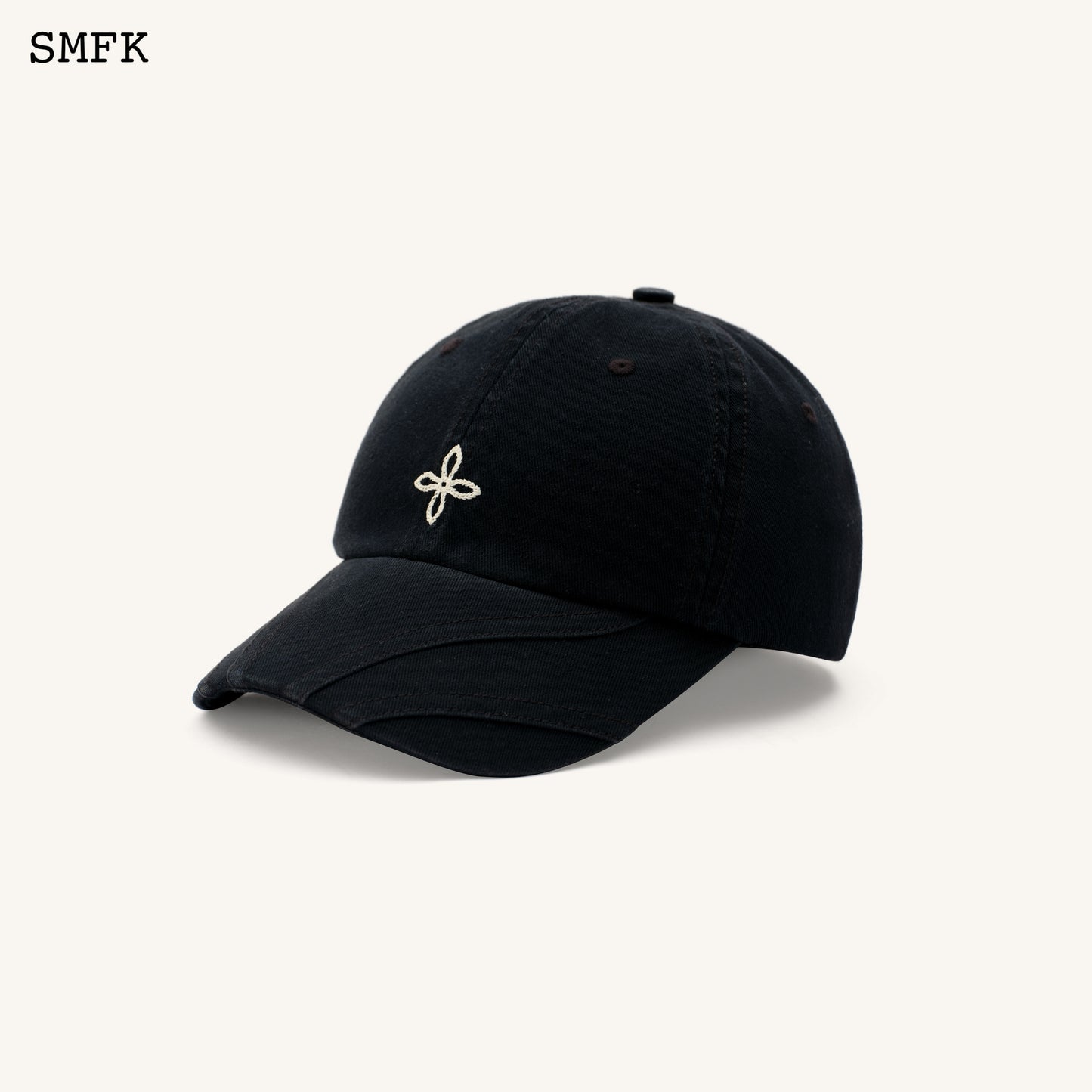 COMPASS Classic Cross Baseball Cap Wilderness Black
