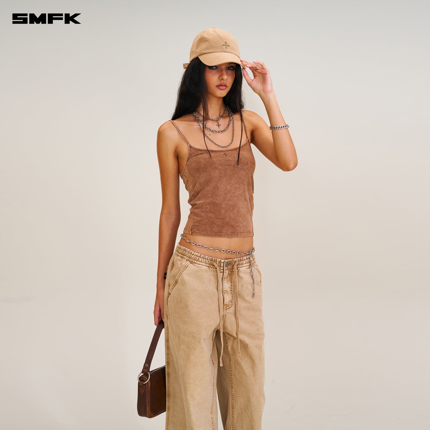 COMPASS BADGE Cargo Cap Sandy Khaki