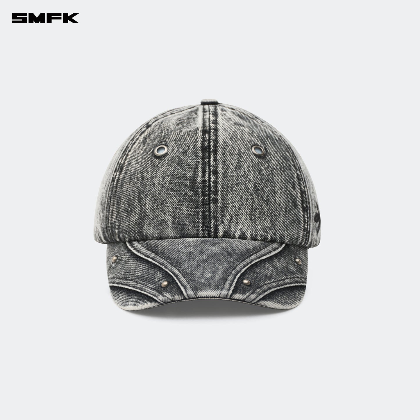 COMPASS Cross Denim Snowflake Cap Frosted Gray