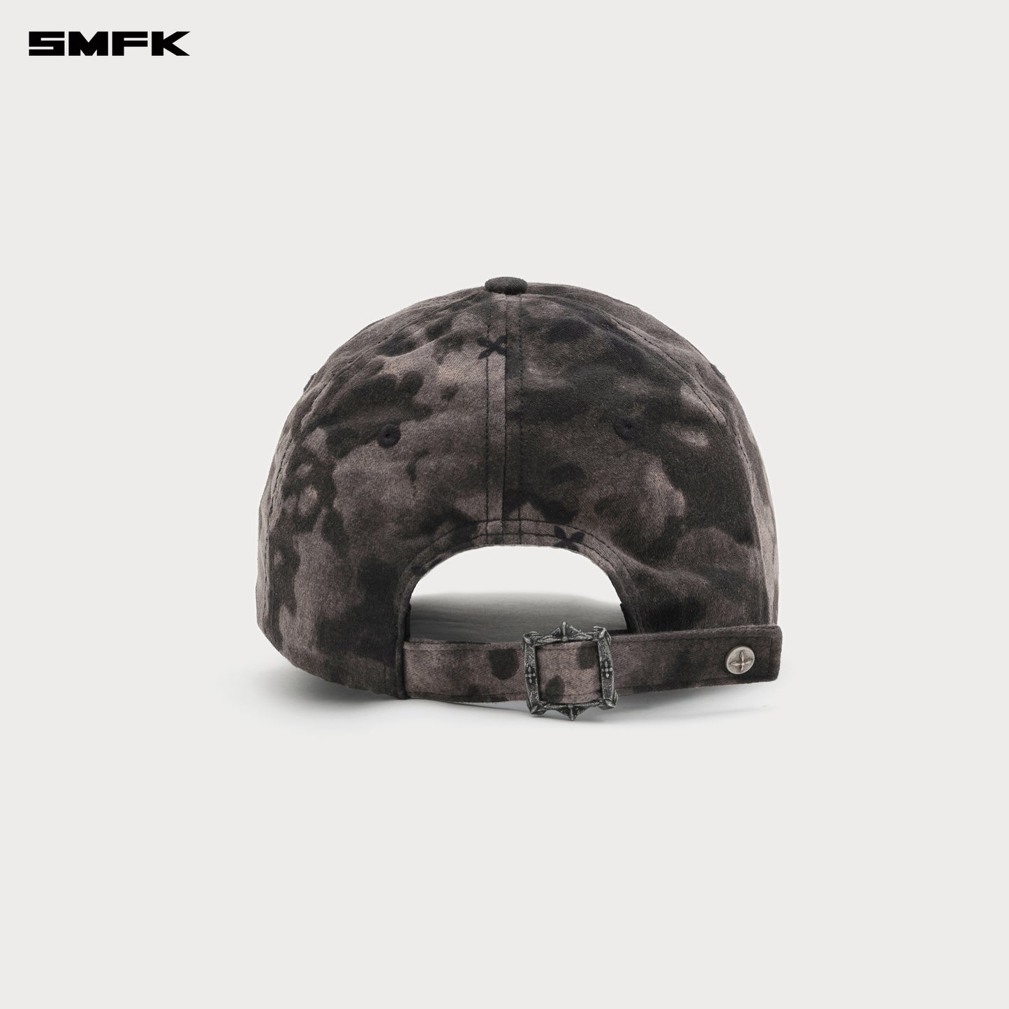 COMPASS Chain Badge Baseball Cap Black Camo