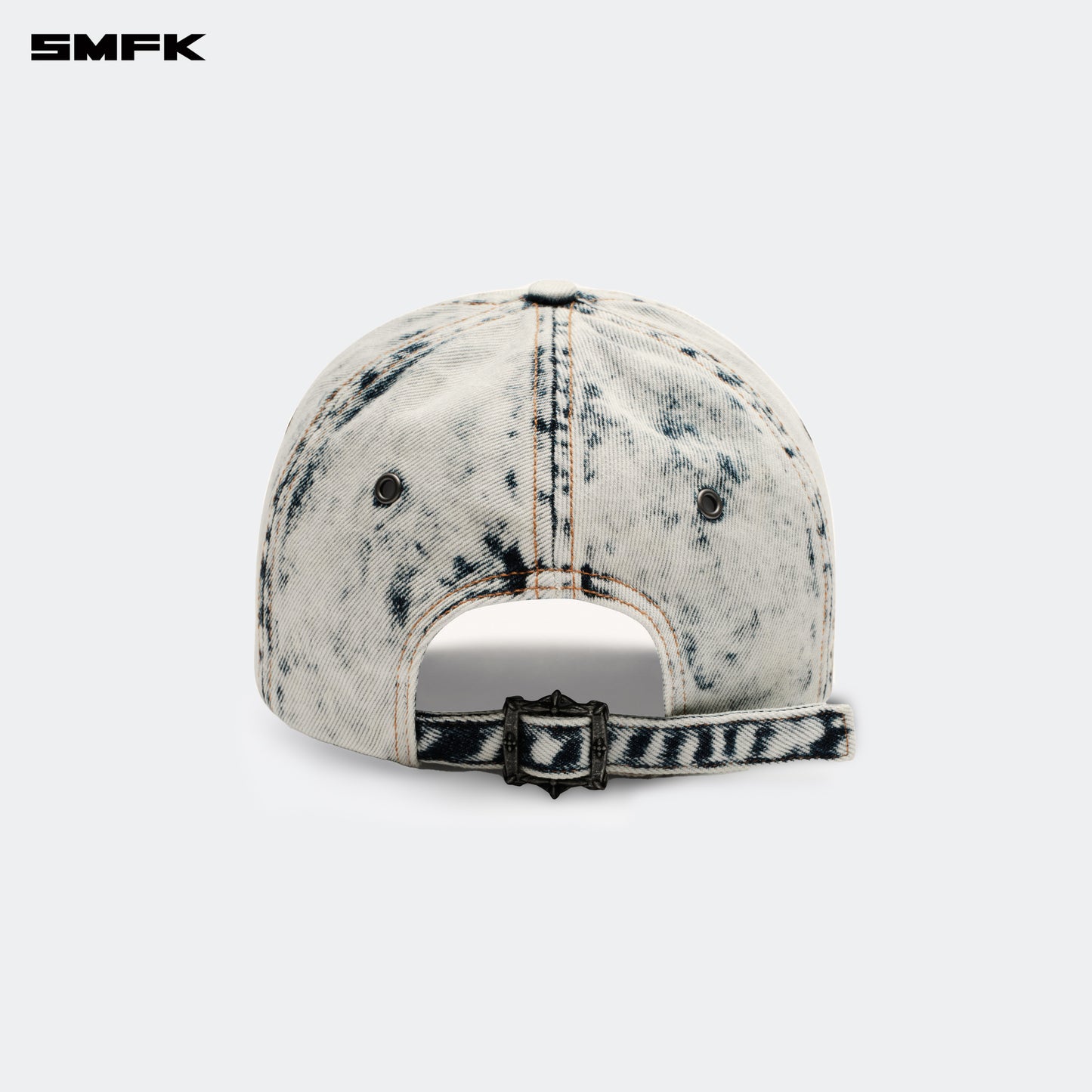 WILD World Denim Baseball Cap Creamy White