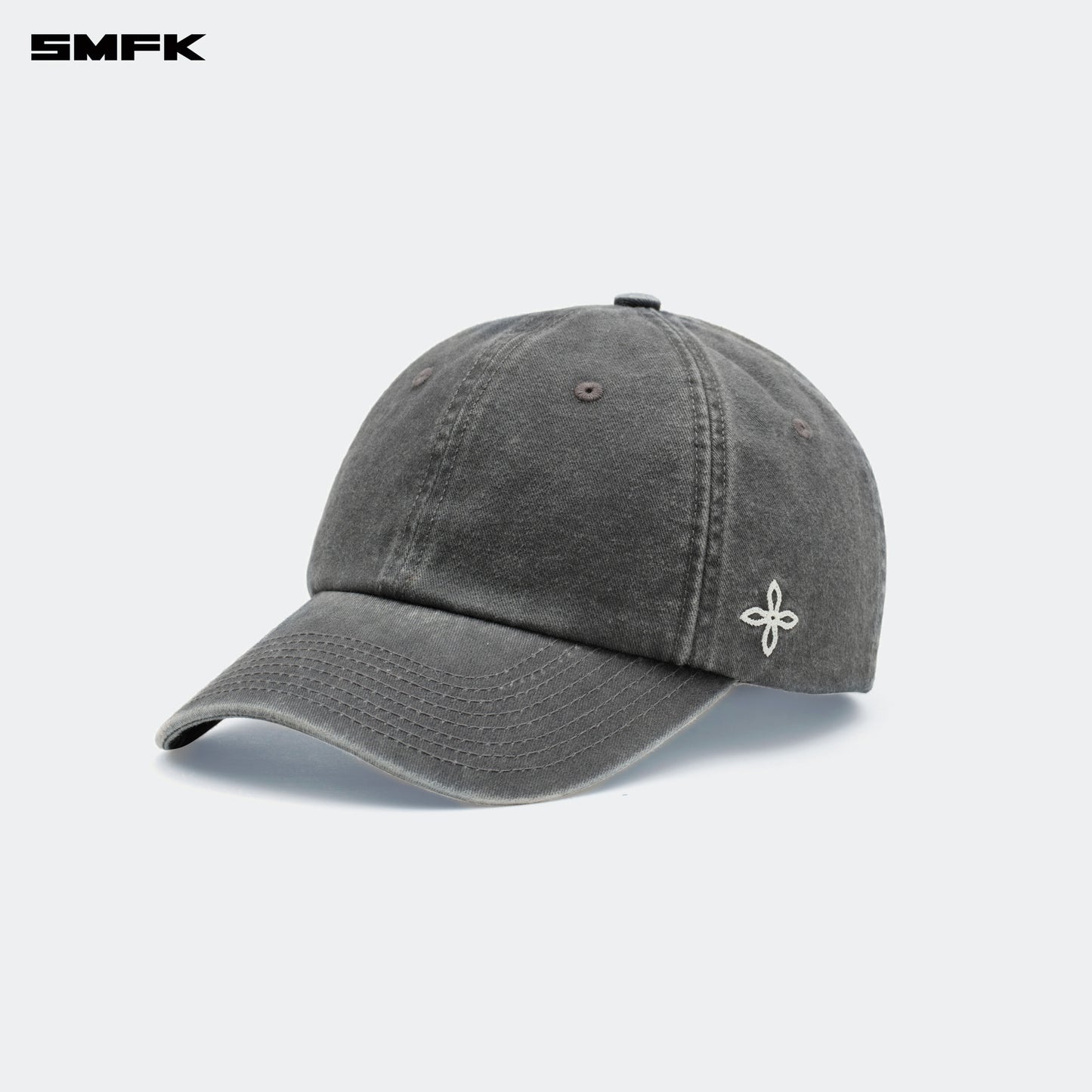 COMPASS Chain Badge Baseball Cap Stormy Gray