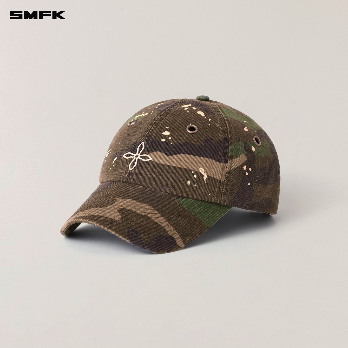 COMPASS BADGE CAMO Cargo Cap Army Green Camouflage