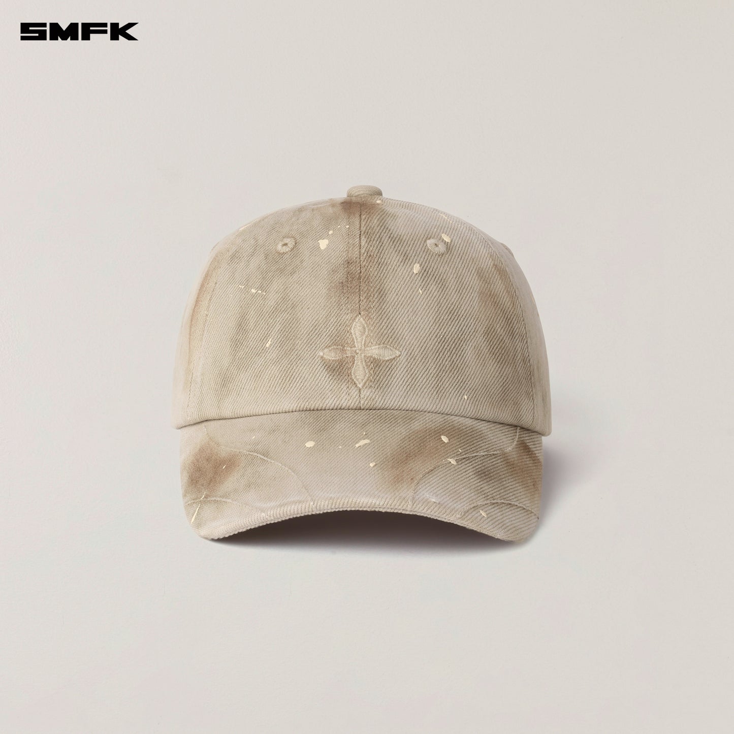RAGE WILD Handcraft Drip Dyed Denim Cap Wild Brown