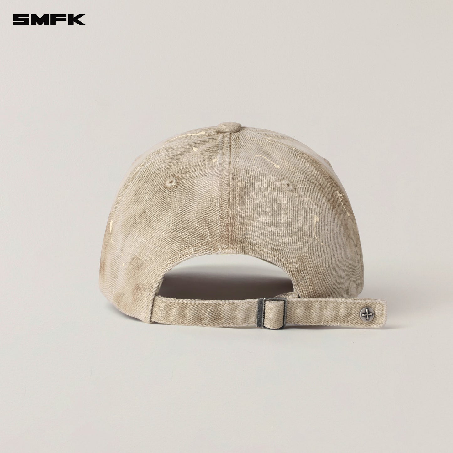 RAGE WILD Handcraft Drip Dyed Denim Cap Wild Brown