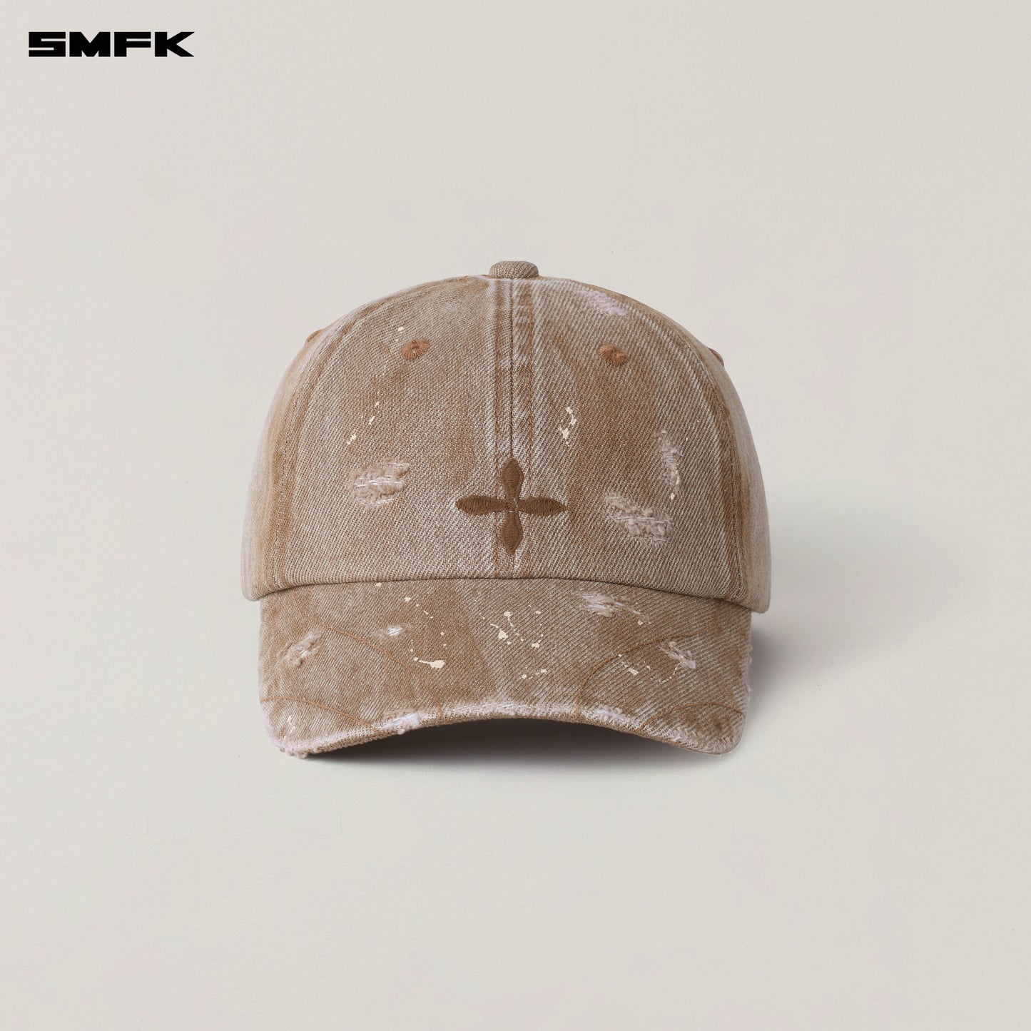RAGE WILD Handcraft Denim Cap Wild Cowboy Brown