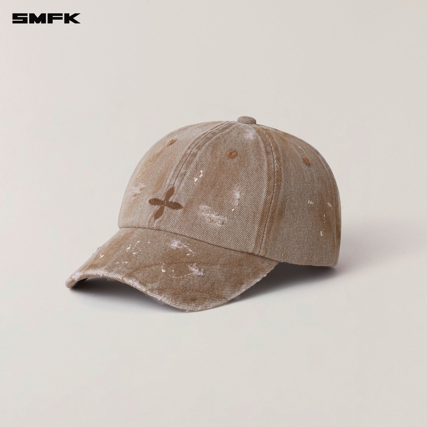 RAGE WILD Handcraft Denim Cap Wild Cowboy Brown
