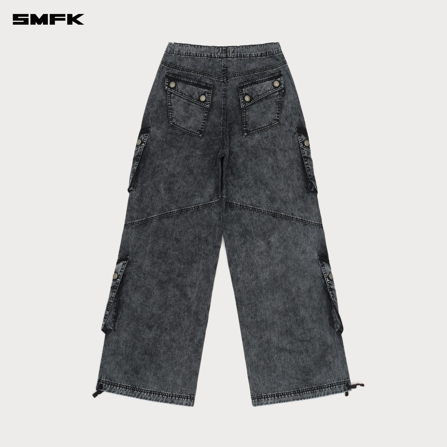 FUTURE MIRAGE Classic Parachute Pants Stormy Gray