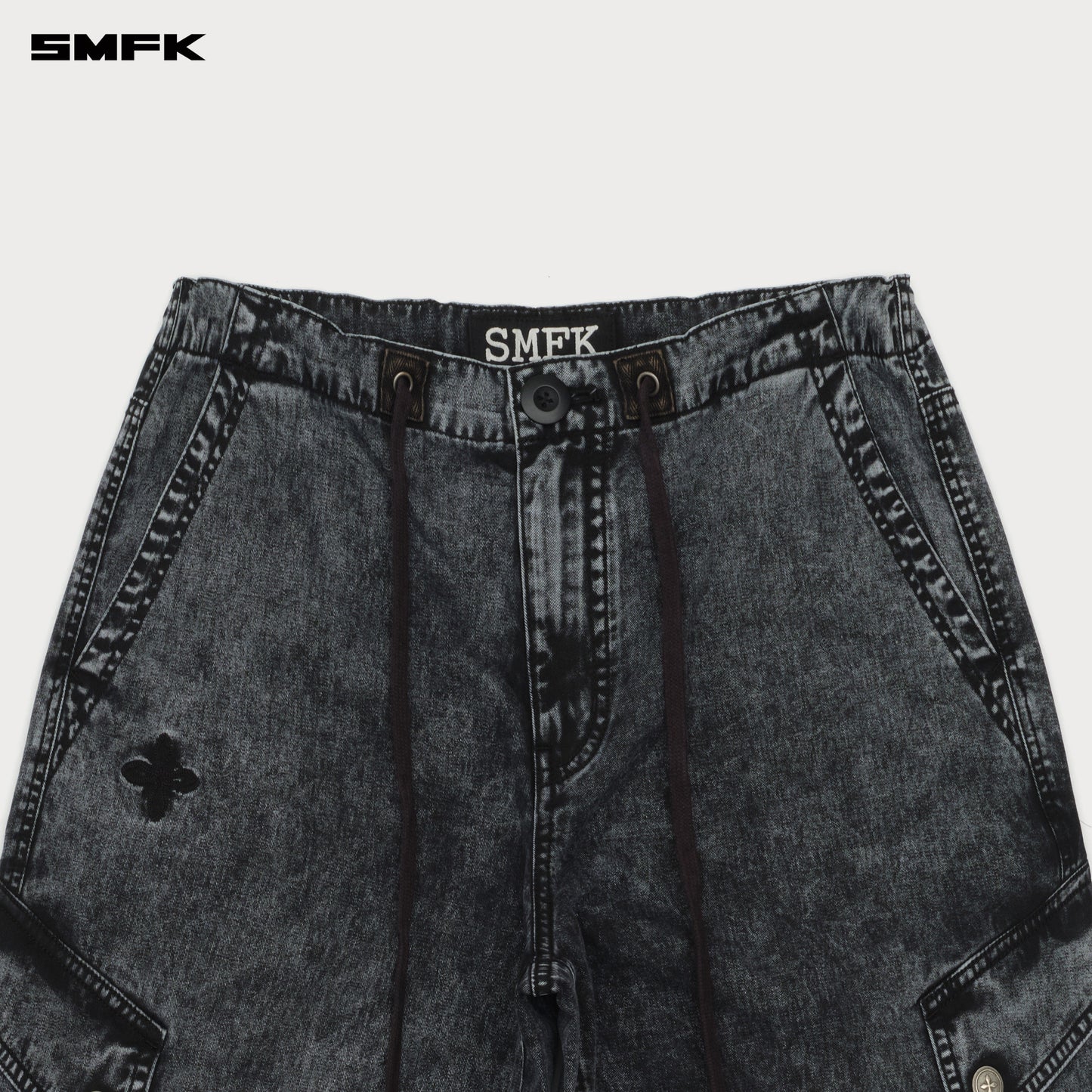 FUTURE MIRAGE Classic Parachute Pants Stormy Gray