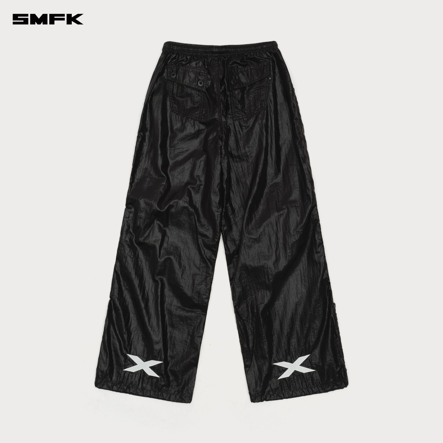 FUTURE MIRAGE Interstellar Wide-Leg Sweatpants Lightning Black
