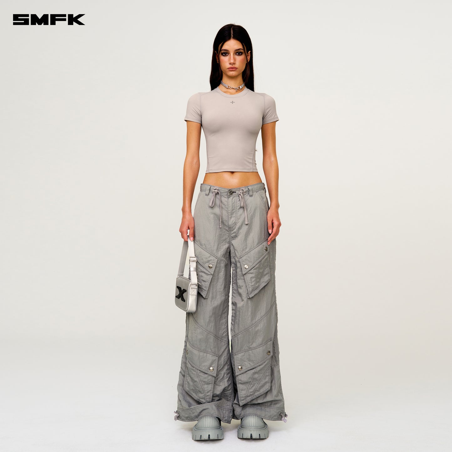 FUTURE MIRAGE Interstellar Hiking Pants Ash Gray
