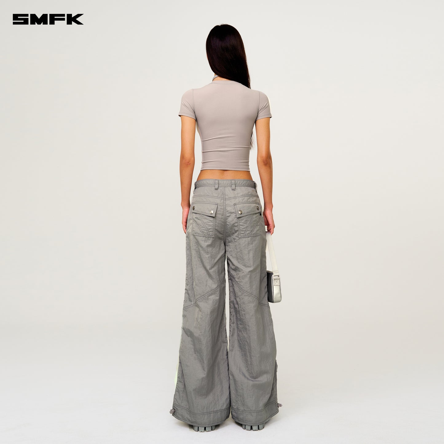 FUTURE MIRAGE Interstellar Hiking Pants Ash Gray