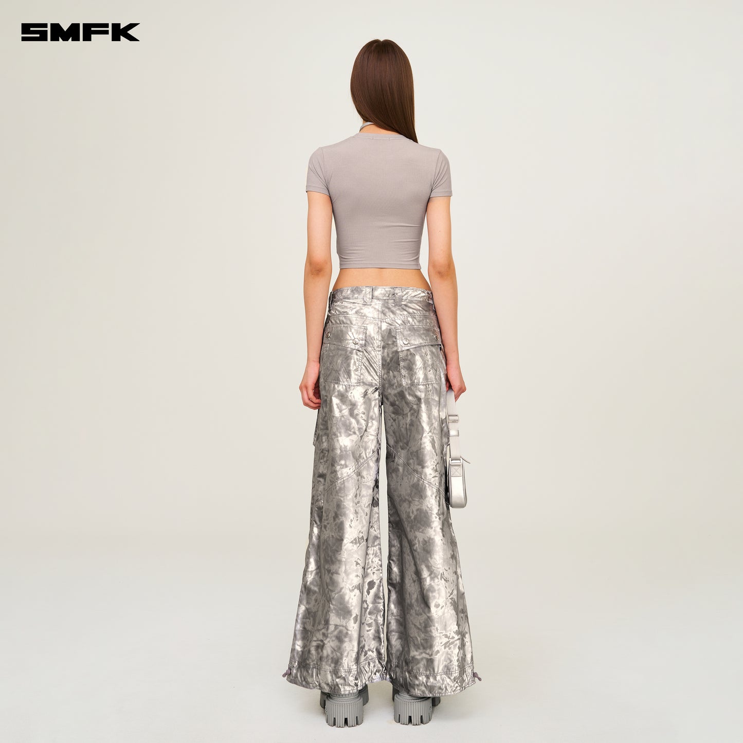 FUTURE MIRAGE Interstellar Hiking Pants Silver Phantom Camo