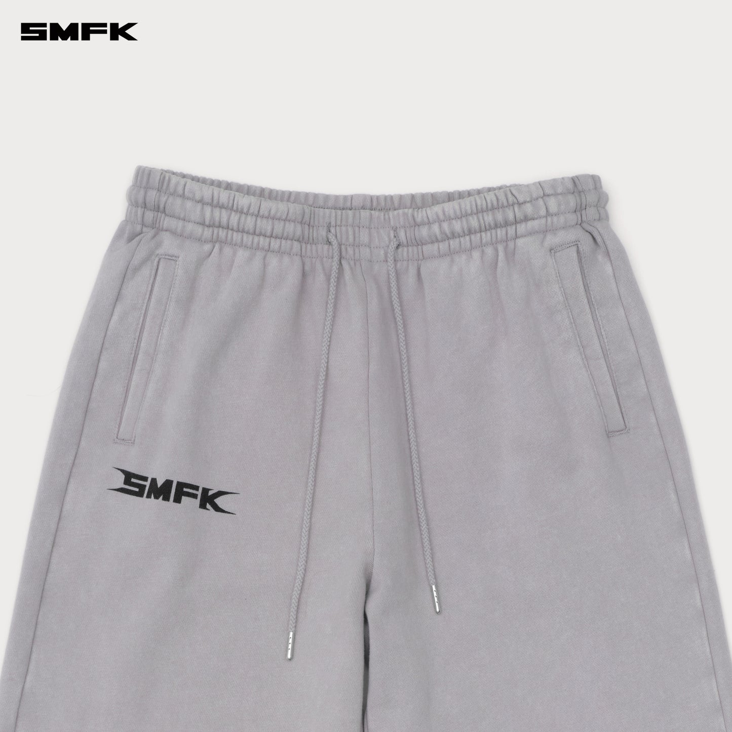 FUTURE DNA Wide-Leg Sweatpants Ash Gray