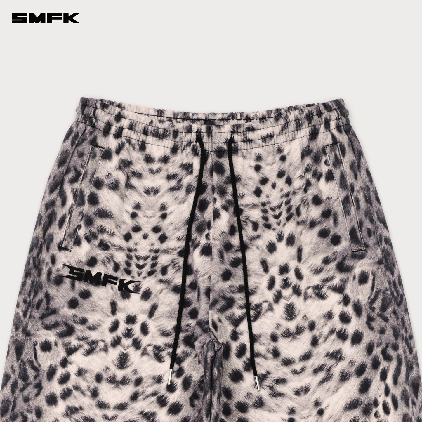 FUTURE DNA Wide-Leg Sweatpants Snow Leopard