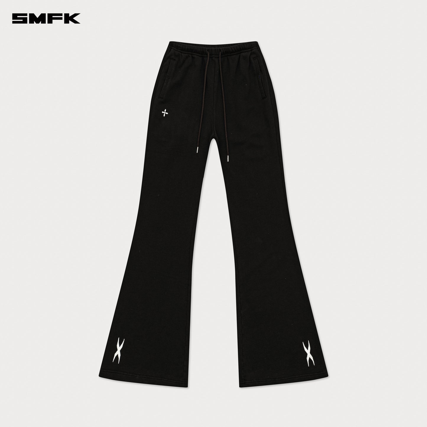 COMPASS Classic Flared Sweatpants Wilderness Black